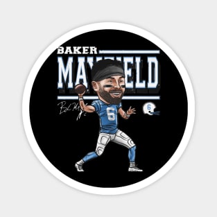 Baker Mayfield Carolina Cartoon Magnet